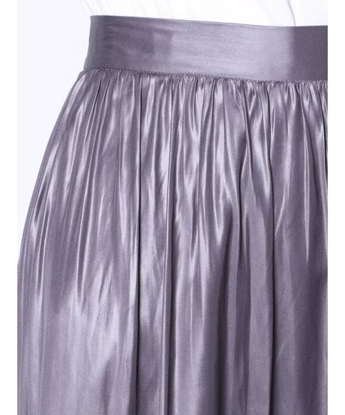 dazzlin(ダズリン)の「シャイニーティアードフレアスカート(スカート・レディース・アイボリー/ブルー/パープル・FREE)」の17枚目の写真