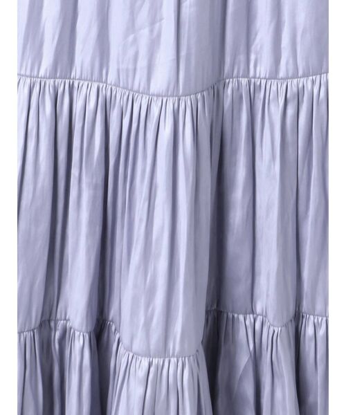 dazzlin(ダズリン)の「シャイニーティアードフレアスカート(スカート・レディース・アイボリー/ブルー/パープル・FREE)」の21枚目の写真