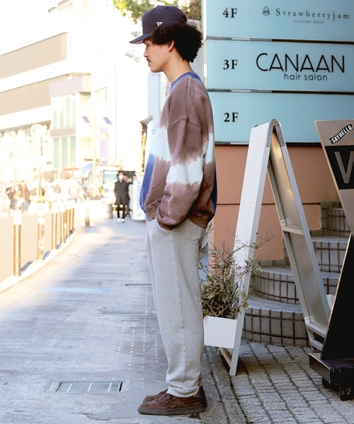 NOMAt.d. スウェットTwist 3dye Sweat-Nature