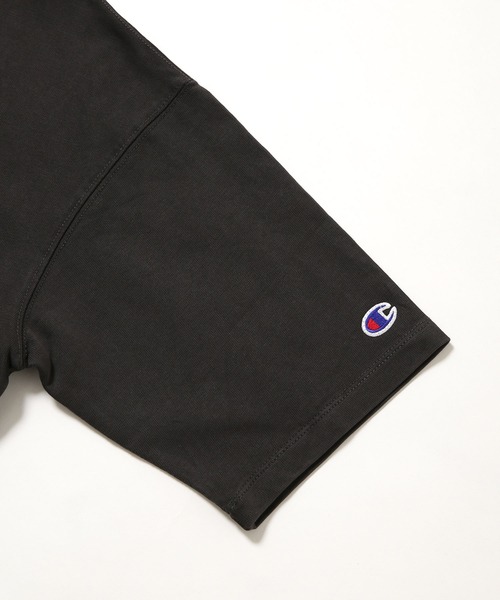 Champion（チャンピオン）の「Champion/別注製品染め32s/3 T-SHIRT（Tシャツ/カットソー・メンズ・ピンク/ブラック/ミント・MEDIUM/X-LARGE/LARGE）」の8枚目の写真