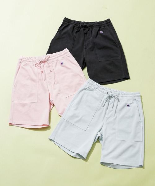 Champion（チャンピオン）の「Champion/別注製品染め32s/3 T-SHIRT（Tシャツ/カットソー・メンズ・ピンク/ブラック/ミント・MEDIUM/X-LARGE/LARGE）」の22枚目の写真