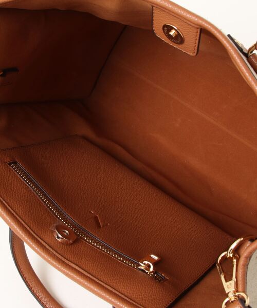 N.（N. Natural Beauty Basic）（エヌエヌナチュラルビューティーベーシック）の「キャンバストートバッグ（トートバッグ・レディース・ベージュ・ﾌﾘ-）」の3枚目の写真