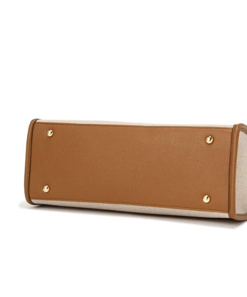 N.（N. Natural Beauty Basic）（エヌエヌナチュラルビューティーベーシック）の「キャンバストートバッグ（トートバッグ・レディース・ベージュ・ﾌﾘ-）」の13枚目の写真