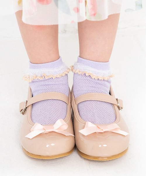 【POMPKINS/ポプキンズ】ストラップバレエシューズ（バレエシューズ）｜POMPKINS（ポプキンズ）