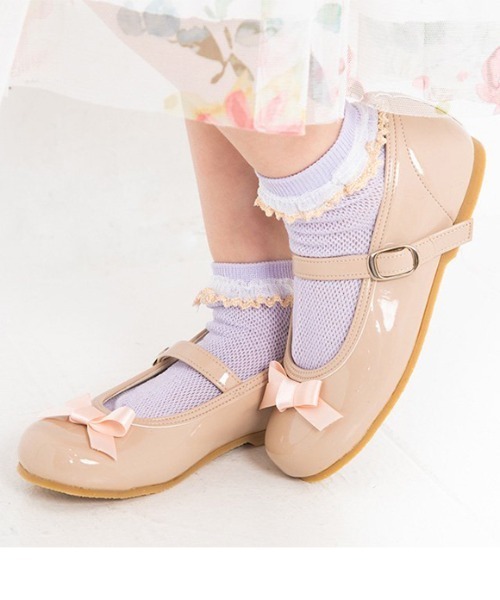 【POMPKINS/ポプキンズ】ストラップバレエシューズ（バレエシューズ）｜POMPKINS（ポプキンズ）