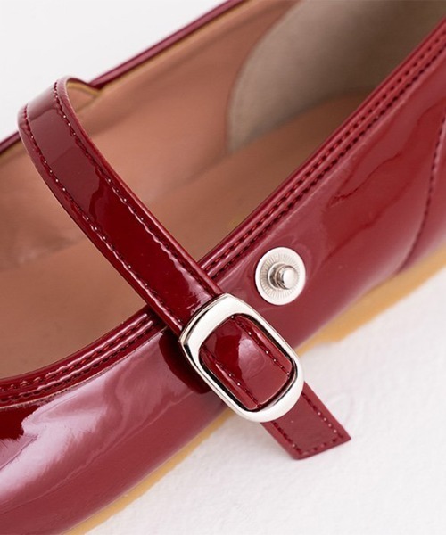 【POMPKINS/ポプキンズ】ストラップバレエシューズ（バレエシューズ）｜POMPKINS（ポプキンズ）