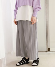 サラサラカットプリーツスカート