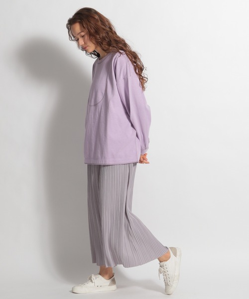 niko and...(ニコアンド)の「サラサラカットプリーツスカート(スカート・レディース・ネイビー/ライトグレー/カーキ・LARGE/MEDIUM)」の7枚目の写真