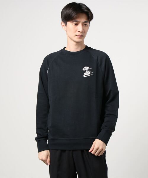 Nike ドルトムント ブラック スウェット L NIKE（ナイキ）の「NIKE ナイキ NSW FT WTOUR L/S CREW - DD0883-010