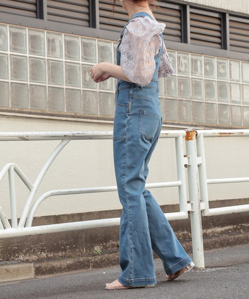 Chico(チコ)の「5分袖キャミ付きオーガンジーボリュームブラウス(シャツ/ブラウス・レディース・ライトグレー/ホワイト/ブラック/ライトベージュ・FREE)」の9枚目の写真