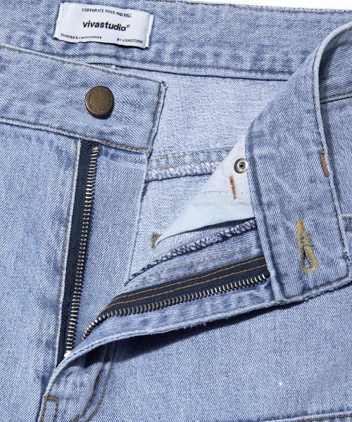 VIVASTUDIO（ビバスタジオ）の「PAINTED JEAN（デニムパンツ・メンズ・ブルー・MEDIUM/LARGE）」の7枚目の写真