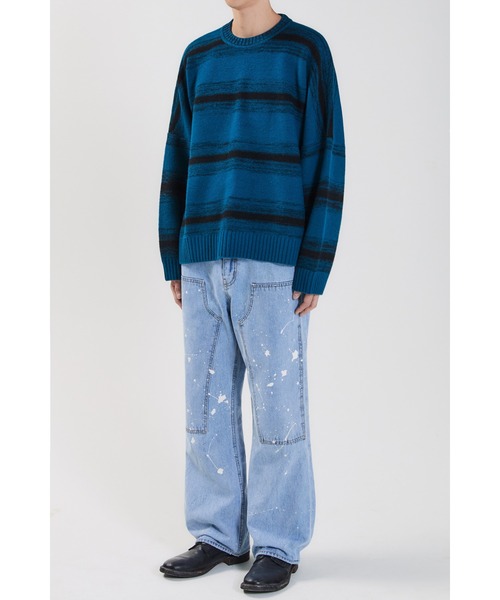 VIVASTUDIO（ビバスタジオ）の「PAINTED JEAN（デニムパンツ・メンズ・ブルー・MEDIUM/LARGE）」の10枚目の写真