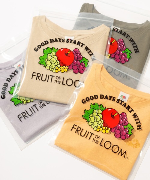FRUIT OF THE LOOM(フルーツオブザルーム)の「【FRUIT OF THE LOOM for SALON】Tシャツワンピース(ワンピース・レディース・カーキ/ラベンダー/オレンジ/ベージュ・FREE)」の14枚目の写真