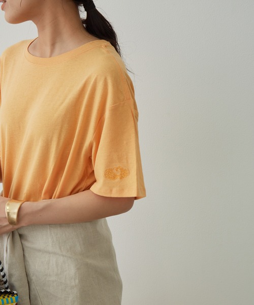 FRUIT OF THE LOOM(フルーツオブザルーム)の「【FRUIT OF THE LOOM for SALON】Tシャツワンピース(ワンピース・レディース・カーキ/ラベンダー/オレンジ/ベージュ・FREE)」の21枚目の写真