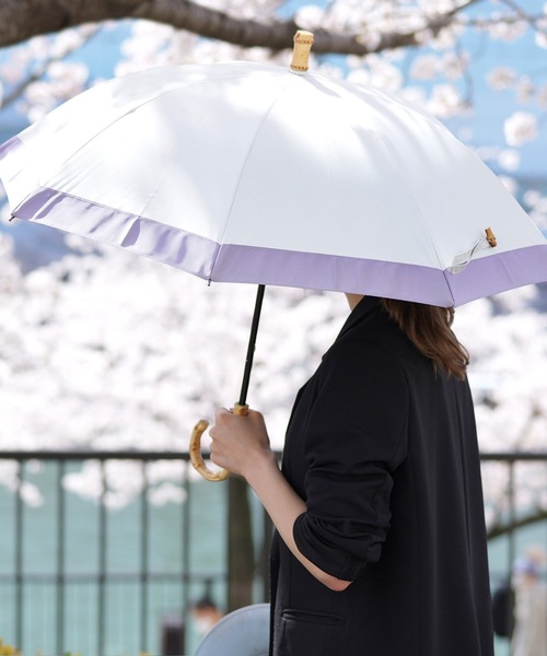 utatane（ウタタネ）の「日傘　完全遮光　晴雨兼用　47cmスライドショート（長傘・レディース・ホワイト系その他/ブラック系その他/グレー系その他/ベージュ系その他/ホワイト系その他2/ホワイト系その他3/ブラック系その他2/グレー系その他2/グレー系その他3/ベージュ系その他2・FREE）」の14枚目の写真