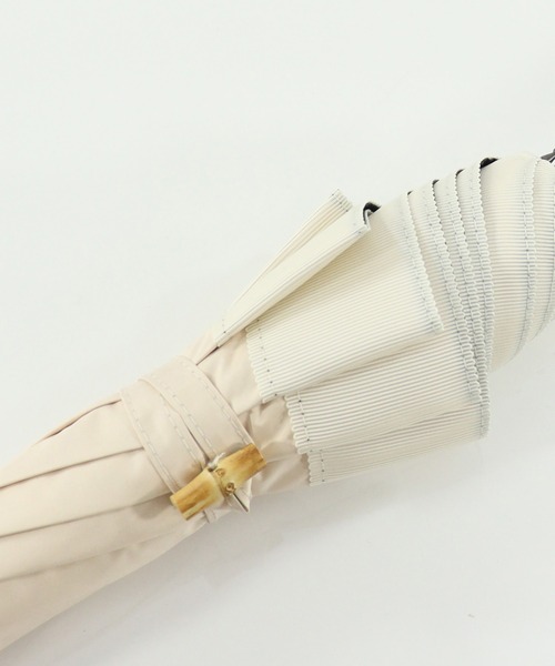 utatane（ウタタネ）の「日傘　完全遮光　晴雨兼用　47cmスライドショート（長傘・レディース・ホワイト系その他/ブラック系その他/グレー系その他/ベージュ系その他/ホワイト系その他2/ホワイト系その他3/ブラック系その他2/グレー系その他2/グレー系その他3/ベージュ系その他2・FREE）」の12枚目の写真