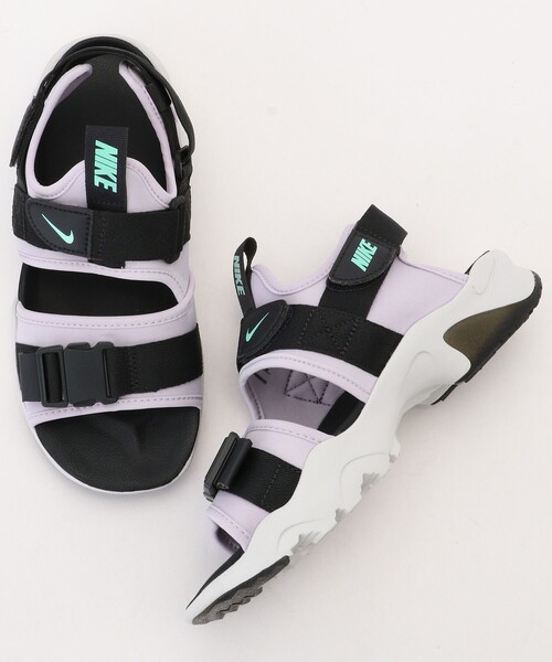 NIKE（ナイキ）の「【WEB限定】NIKE/ナイキ キャニオンサンダル（サンダル・レディース・ブラック/ナチュラル/ラベンダー・23.0cm/24.0cm/25.0cm）」の3枚目の写真