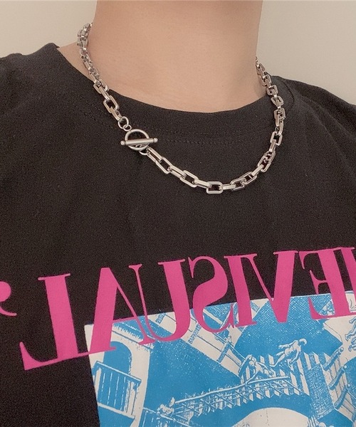 LA VORAGINE（ラ ヴォラジネ）の「ユニセックス　ステンレスネックレス（ネックレス・レディース・その他4・FREE）」の2枚目の写真