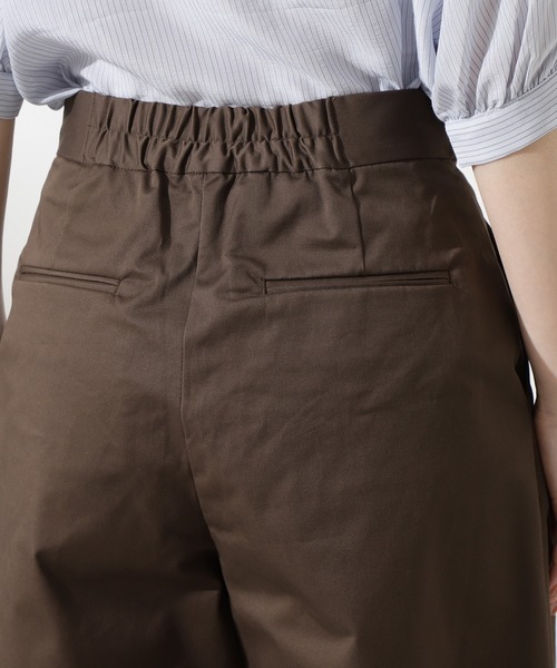 N.（N. Natural Beauty Basic）（エヌエヌナチュラルビューティーベーシック）の「◆ストレッチチノショートパンツ（その他パンツ・レディース・ブラウン/ベージュ/ブラック・MEDIUM）」の10枚目の写真