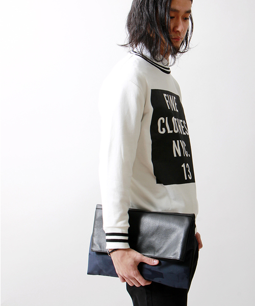 WEGO（ウィゴー）の「WEGO/ブラッククラッチバッグ（クラッチバッグ・メンズ・ブラック/その他1・FREE）」の14枚目の写真