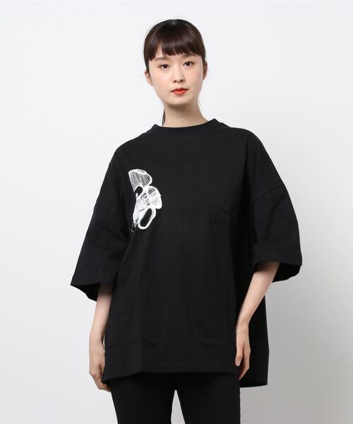 rovtski（ロフトスキー）の「16/1 OPENENDSS T SHIRT/ビッグシルエット 空紡糸ビッグTシャツ/グラフィックT（Tシャツ/カットソー・レディース・その他/その他4/その他3/その他1/その他5/その他2/その他14/その他15/その他8/その他11/その他10/その他6/その他7/その他12/その他9/その他13・FREE）」の10枚目の写真
