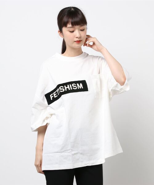 rovtski（ロフトスキー）の「16/1 OPENENDSS T SHIRT/ビッグシルエット 空紡糸ビッグTシャツ/グラフィックT（Tシャツ/カットソー・レディース・その他/その他4/その他3/その他1/その他5/その他2/その他14/その他15/その他8/その他11/その他10/その他6/その他7/その他12/その他9/その他13・FREE）」の13枚目の写真