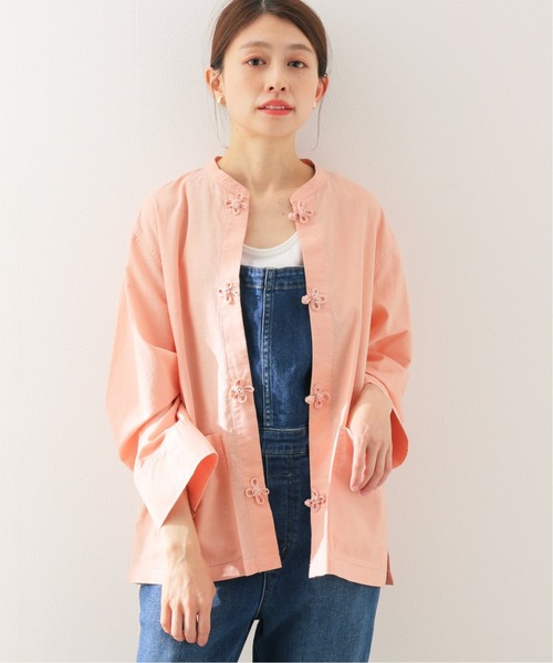 「SLOBE IENA」 長袖シャツ - ピンク レディース SLOBE IENA 「SLOBE IENA」 長袖シャツ FREE ピンク レディース