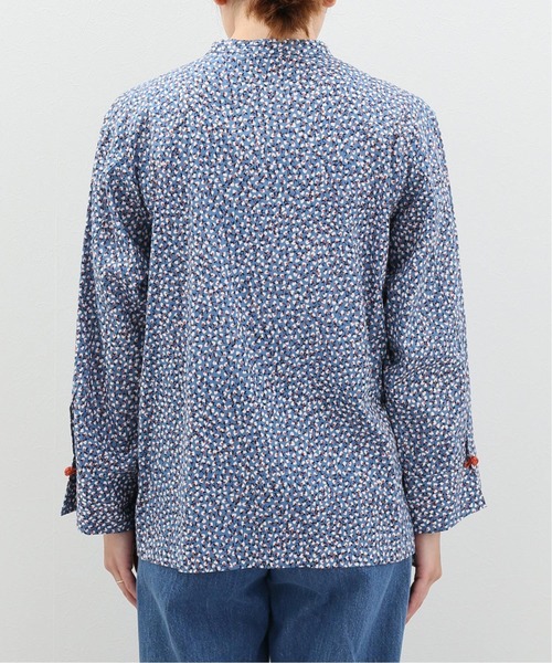 SLOBE IENA（スローブイエナ）の「リネン混チャイナシャツ【手洗い可能