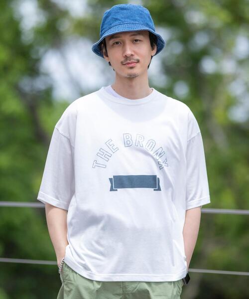 Wプリントカレッジtシャツ メンズ Men Coen コーエン 公式ファッション通販