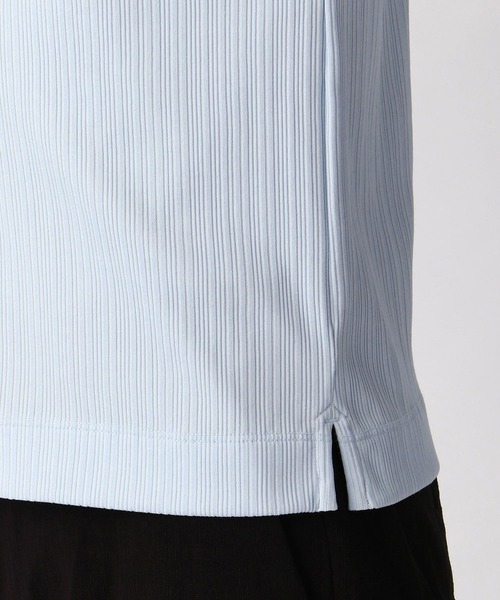 HIDEAWAYS NICOLE（ハイダウェイニコル）の「シルケットランダムテレコポロシャツ（ポロシャツ・メンズ・ブラック/サックスブルー/その他1/ホワイト/ネイビー/ピンク・MEDIUM/X-LARGE/XX-LARGE/LARGE）」の18枚目の写真