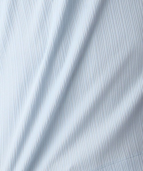 HIDEAWAYS NICOLE（ハイダウェイニコル）の「シルケットランダムテレコポロシャツ（ポロシャツ・メンズ・ブラック/サックスブルー/その他1/ホワイト/ネイビー/ピンク・MEDIUM/X-LARGE/XX-LARGE/LARGE）」の14枚目の写真