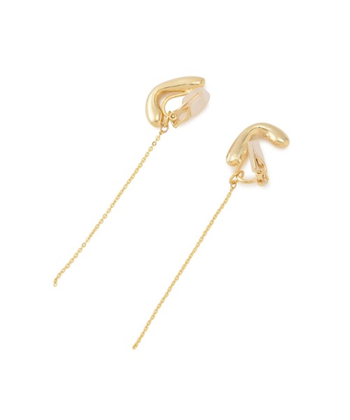 ADAM ET ROPE'(アダムエロペ)の「【ucalypt】【WEB限定】Deformation earrings(両耳)(イヤリング・レディース・シルバー/ゴールド・FREE)」の3枚目の写真