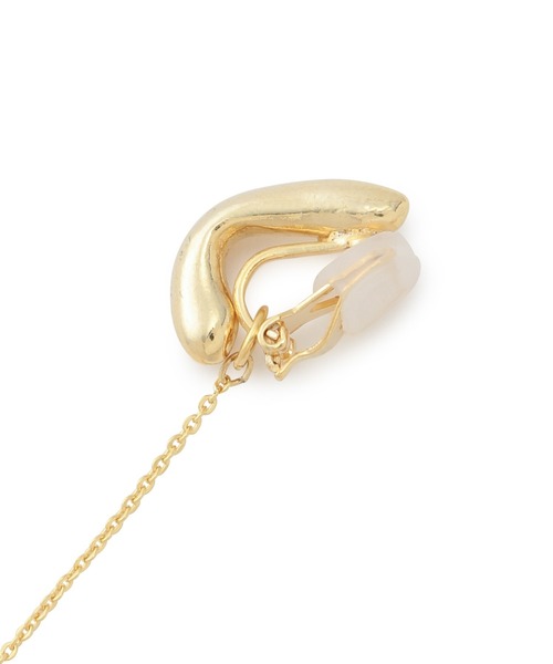 ADAM ET ROPE'(アダムエロペ)の「【ucalypt】【WEB限定】Deformation earrings(両耳)(イヤリング・レディース・シルバー/ゴールド・FREE)」の8枚目の写真