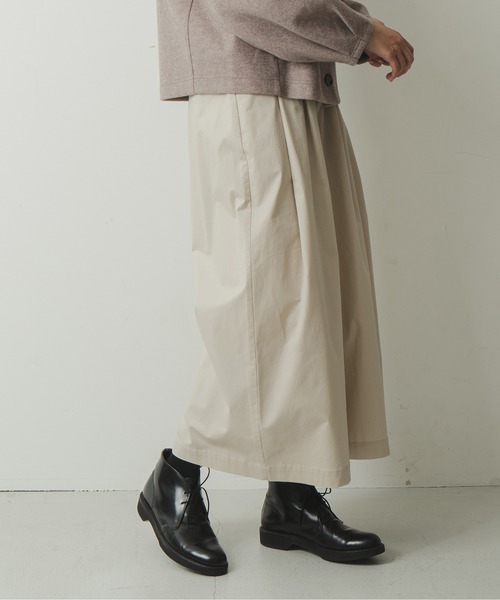 Kelen（ケレン）の「「KELEN / ケレン」フロントタックハイライズチノ“Azule”（その他パンツ・レディース・ライトベージュ/ブラック/グレイッシュベージュ/グレー・S/M）」の3枚目の写真