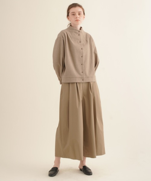 Kelen（ケレン）の「「KELEN / ケレン」フロントタックハイライズチノ“Azule”（その他パンツ・レディース・ライトベージュ/ブラック/グレイッシュベージュ/グレー・S/M）」の5枚目の写真