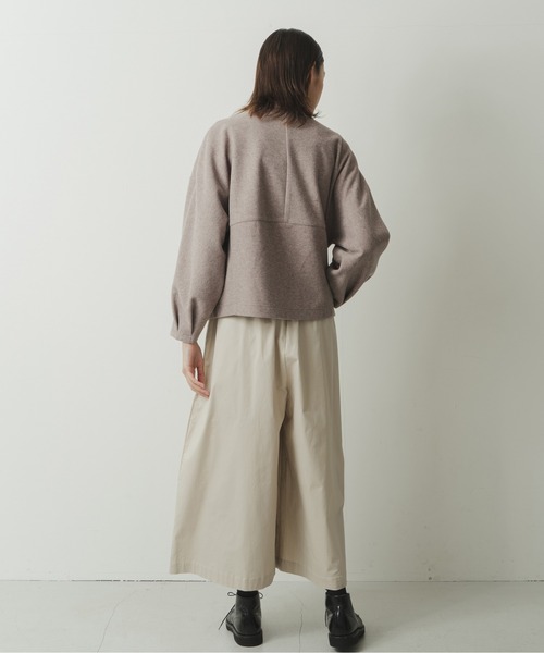 Kelen（ケレン）の「「KELEN / ケレン」フロントタックハイライズチノ“Azule”（その他パンツ・レディース・ライトベージュ/ブラック/グレイッシュベージュ/グレー・S/M）」の9枚目の写真