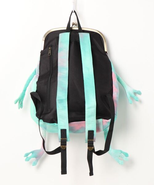 gym master（ジムマスター）の「gym master/ジムマスター　タイダイカエルガマリュック（バックパック/リュック・レディース・グリーン/ブラック・FREE）」の9枚目の写真