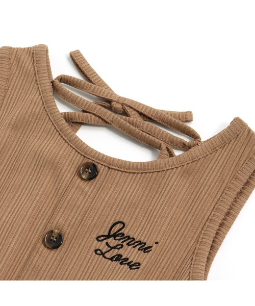 JENNI love（ジェニィラブ）の「接触冷感ランダムピッチテレコワンピ（ワンピース・キッズ・ブラック/ブラウン・130cm/140cm/150cm/160cm）」の10枚目の写真