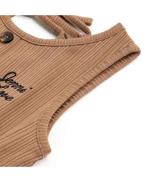 JENNI love（ジェニィラブ）の「接触冷感ランダムピッチテレコワンピ（ワンピース・キッズ・ブラック/ブラウン・130cm/140cm/150cm/160cm）」の11枚目の写真