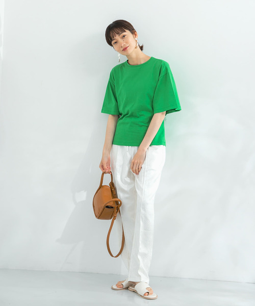 KBF(ケイビーエフ)の「ジャガードイージーパンツ(その他パンツ・レディース・オフホワイト/グレー系その他/ブラック・ONE)」の13枚目の写真