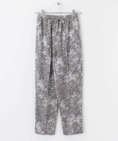 KBF(ケイビーエフ)の「ジャガードイージーパンツ(その他パンツ・レディース・オフホワイト/グレー系その他/ブラック・ONE)」の16枚目の写真