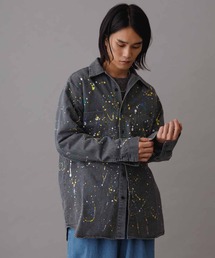 【UNIVERSAL OVERALL 別注】DENIM BIG SHIRT/UNISEX