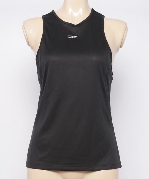 Reebok(リーボック)の「ランニング スピードウィック タンクトップ / Running Speedwick Tank Top(タンクトップ・レディース・ブラック/レッド・SMALL/MEDIUM/LARGE/X-LARGE/XX-LARGE/X-SMALL)」の5枚目の写真