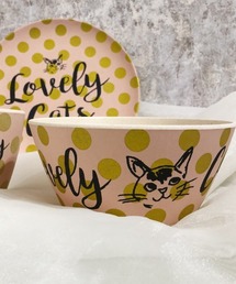 axes femme（アクシーズファム）の「Lovely Cats　バンブーファイバーボウルＡ（食器）」