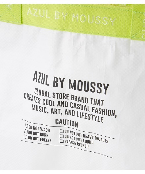 AZUL by moussy（アズールバイマウジー）の「2019 SUMMER BAG EC LD5000（レディース）（その他・レディース・クリア・MEDIUM/LARGE）」の8枚目の写真