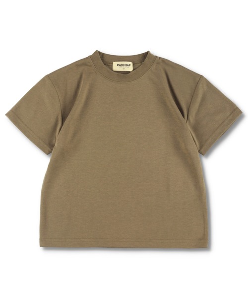 RADCHAP(ラッドチャップ)の「【RADCHAPプチプラ】ステンシルロゴ&ペイントTシャツ(Tシャツ/カットソー・キッズ・キャメル/オフホワイト・110cm/90cm/130cm/140cm/150cm/100cm/120cm)」の20枚目の写真