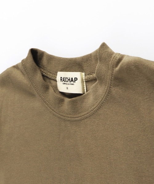 RADCHAP(ラッドチャップ)の「【RADCHAPプチプラ】ステンシルロゴ&ペイントTシャツ(Tシャツ/カットソー・キッズ・キャメル/オフホワイト・110cm/90cm/130cm/140cm/150cm/100cm/120cm)」の18枚目の写真