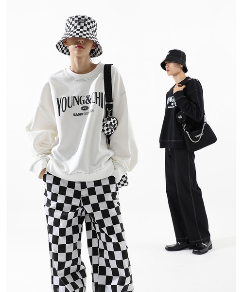 BASIC COTTON(ベーシックコットン)の「A'GEM/9 × .kom『BASIC COTTON/ベーシックコットン』BCN Bucket Hat/ロゴステッチ バケットハット(ハット・レディース・ブラック/A/B・FREE)」の13枚目の写真