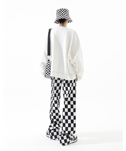 BASIC COTTON(ベーシックコットン)の「A'GEM/9 × .kom『BASIC COTTON/ベーシックコットン』BCN Bucket Hat/ロゴステッチ バケットハット(ハット・レディース・ブラック/A/B・FREE)」の16枚目の写真