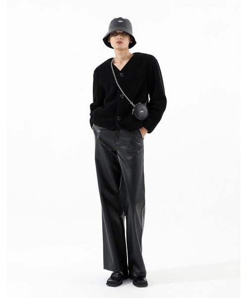 BASIC COTTON(ベーシックコットン)の「A'GEM/9 × .kom『BASIC COTTON/ベーシックコットン』BCN Bucket Hat/ロゴステッチ バケットハット(ハット・レディース・ブラック/A/B・FREE)」の12枚目の写真